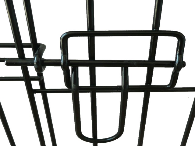 42 Inch Ellie Bo Deluxe XL Dog Cage in Black Only Dog Cages